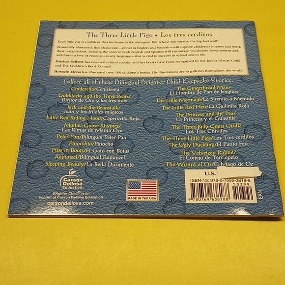 Bilingual Lot of 4 English and Spanish Storybooks - Picture 5 of 9